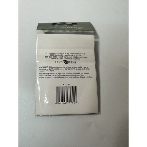 8 PACKS South Bend Two Hook 18" Wire Leader BL-182 - Picture 3 of 3